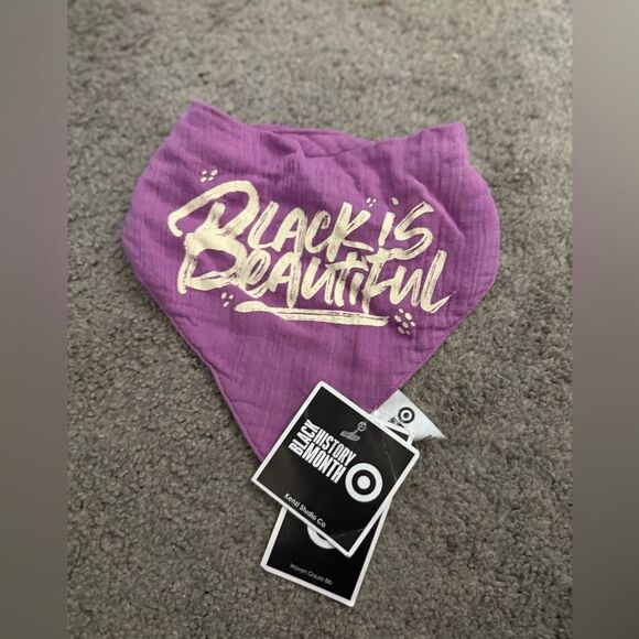 Target Black History Month Black Is Beautiful Dog Bandana NWT One Size - Picture 1 of 3